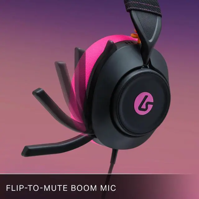 Alt view image 6 of 7 - Wired Gaming Headset - Midnight Surf, Works with PlayStation, Xbox, PC, Mobile, and Other Compatible Devices, Designed for Comfort, Premium Audio, Quick-Access Audio Controls