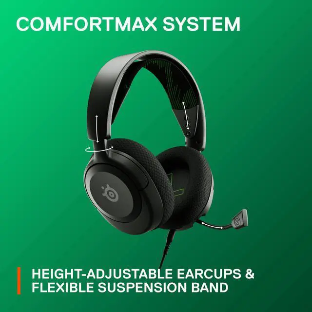 Alt view image 7 of 7 - Arctis Nova 1X Gaming Headset - Signature Arctis Sound - ClearCast Gen 2 Mic - Compatible with Xbox Series X|S, PC, Playstation, Switch, and Mobile