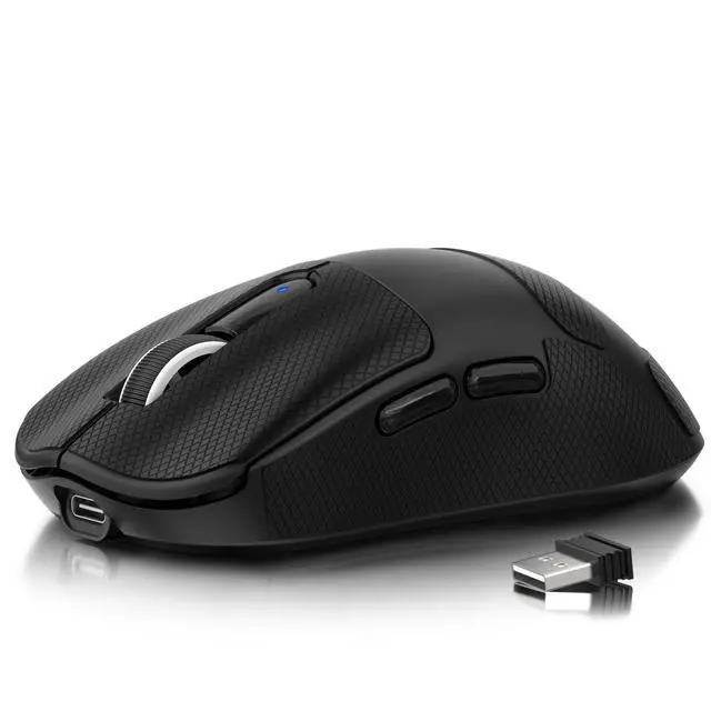 Main image of Wireless Gaming Mouse,40K DPI,39g Lightweight Gaming Mouse,PAW3395PRO Optical Sensor,Tri-Mode BT5.1/2.4G/USB-C PC Game Mice,Programmable Buttons,300mAh Battery for PC/Laptop/Mac-Griptape