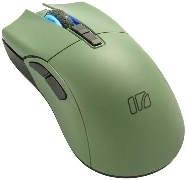 Main image of Wireless Gaming Mouse, Triple Mode 2.4G/ Bluetooth/USB-C Detachable Cable Gaming Mouse, Kailh GM8.0 Mouse Switches, Advanced PixArt PAW3395 Optical Sensor, Up to 26,000 DPI - Olive Green