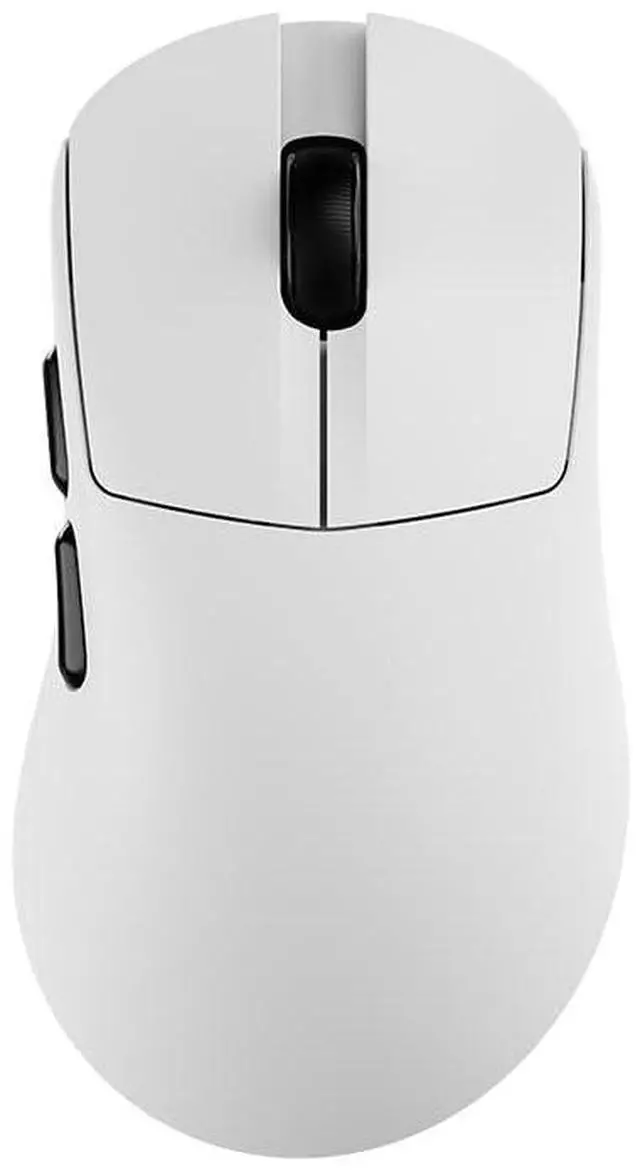 Main image of Wireless Gaming Mouse, Tri-Mode 2.4G/Bluetooth/Wired, 800mAh Battery Inside a 61g Ultra-Light Shell, 24000 DPI, 6 Programmable Buttons, Right-Handed Ergonomic, On-Board Memory White