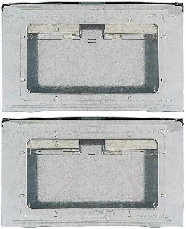 Alt view image 2 of 7 - Humane Mouse Trap 2-Pack No Winding or Resetting, Non-Jamming, Clear Window View, Silver, No-Kill Indoor Mouse Traps, Preferred by Professional Pest Controllers