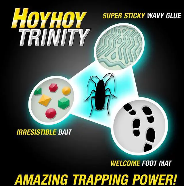Alt view image 4 of 7 - Bait Glue Traps, Great for Home with Kids & Pets Indoor, Sticky Pest Control Trap, Roach Killer, Made in Japan 5 Traps