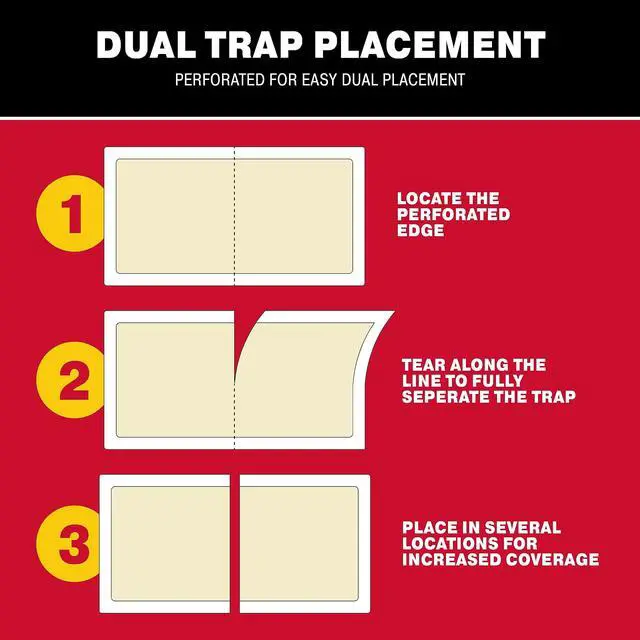 Alt view image 6 of 7 - , Adhesive Bug Catcher Cricket Traps Indoor, Sticky Trap for Inside Your Home, Bulk Insect Killer, Insect Traps for House & Garage, Pest Control for Home