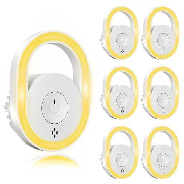 Main image of 2026 Upgraded Ultrasonic Pest Repeller 6 Packs, Mice Repellent for House, Indoor Ultrasonic Repellent for Mites Rodent Bugs Roaches Insects Spiders Mice Flies Cockroach, 4 Modes