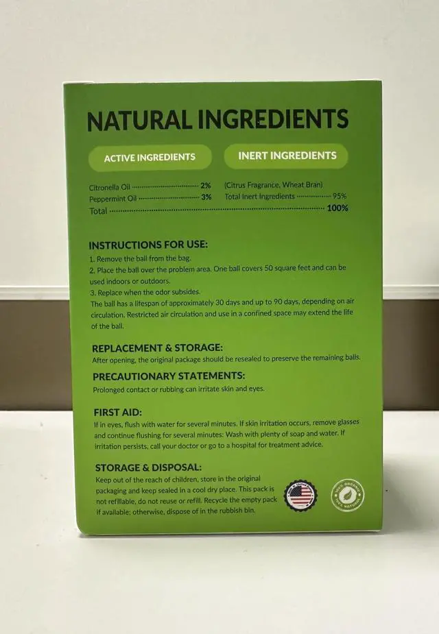 Alt view image 7 of 7 - Mouse Rodent Repellent,10 Pack Peppermint Oil Mouse Repellent Balls for Rats Mice Deterrent, Natural Mouse Traps for Indoor Outdoor Use, Keep Rodents Away from Garden and Home, Family & Pet Safe