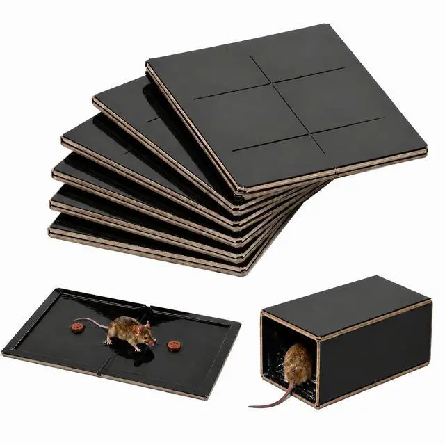 Main image of 6 Pack Extra Large Mouse Glue Traps, Sticky Mouse Traps Indoor for Home