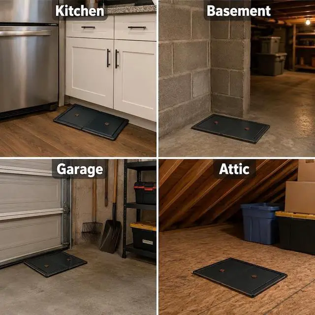 Alt view image 4 of 7 - 6 Pack Extra Large Mouse Glue Traps, Sticky Mouse Traps Indoor for Home
