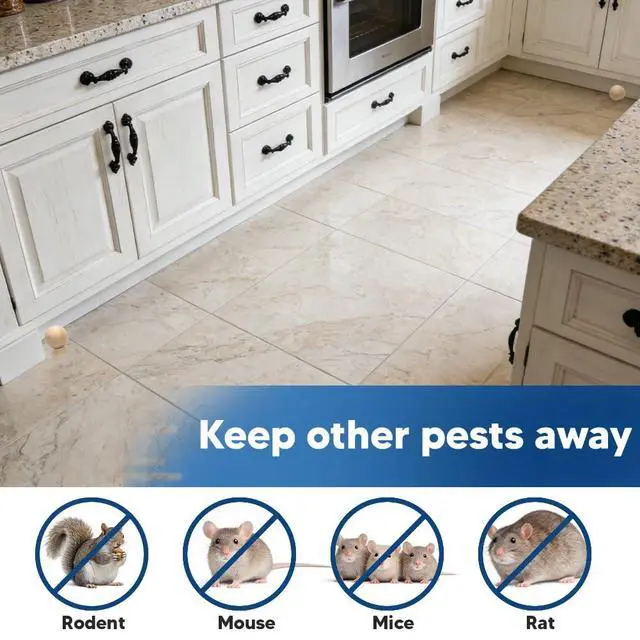 Alt view image 2 of 7 - Rodent Repellent Indoor, Mice Repellent, Rat Repellent for Outside, Peppermint Balls for Mice, Safe for Kids and Pets, Mouse Repellent Indoor/Outdoor 8 Packs