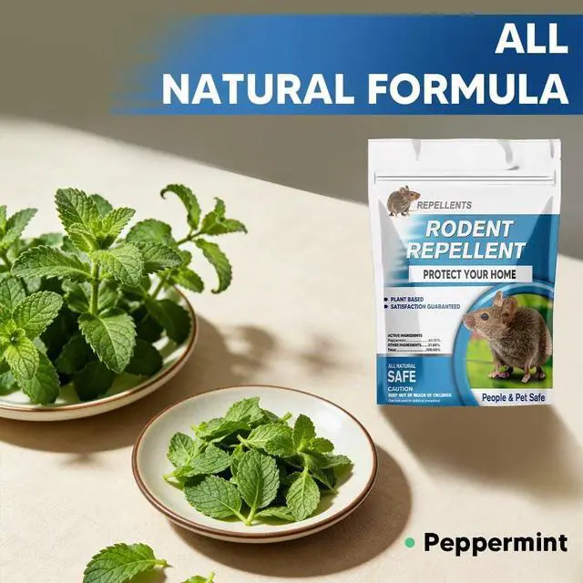 Alt view image 3 of 7 - Rodent Repellent Indoor, Mice Repellent, Rat Repellent for Outside, Peppermint Balls for Mice, Safe for Kids and Pets, Mouse Repellent Indoor/Outdoor 8 Packs