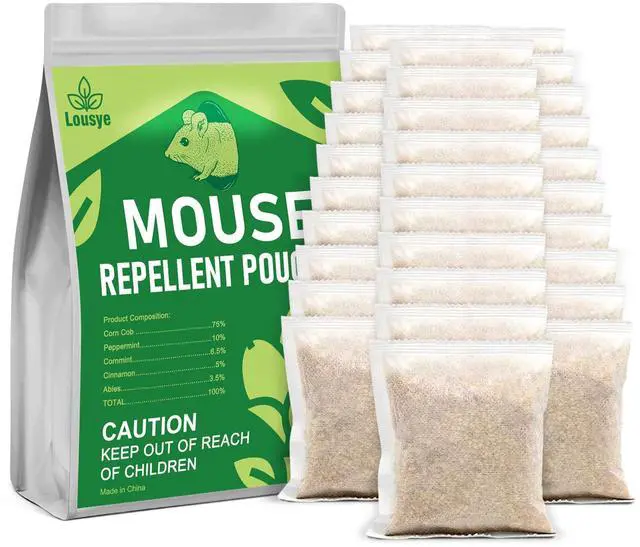 Main image of Mouse Repellent Pouches 30 Pack,Rodent Repellent for Indoor Use