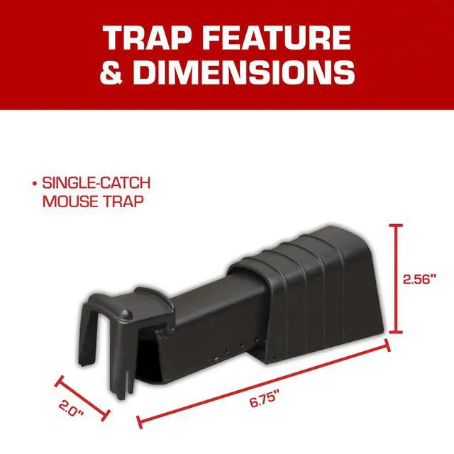 Alt view image 4 of 7 - Live Catch Mouse Trap (Single Catch), 1 Trap