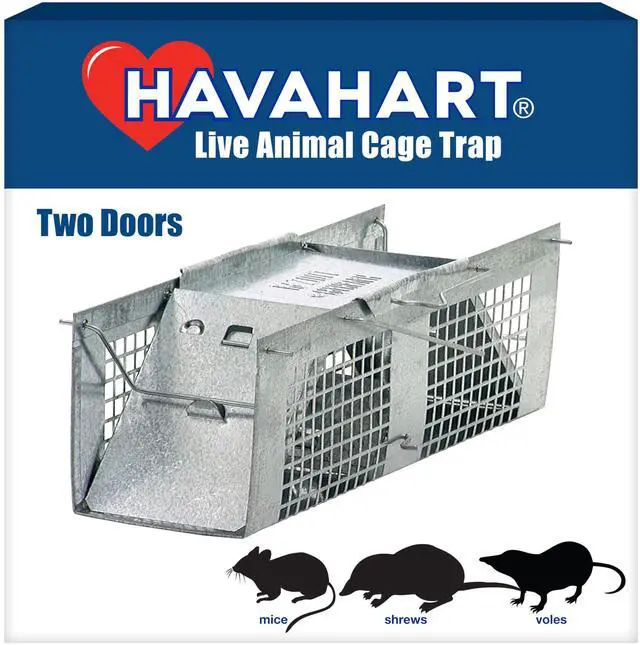 Main image of X-Small Animal Trap, 2-Door Humane Trap for Mice, Voles, Shrews
