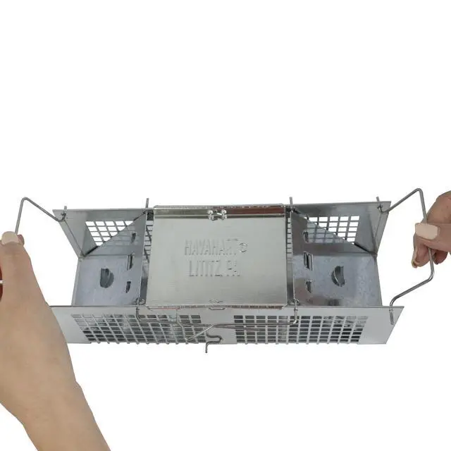 Alt view image 4 of 7 - X-Small Animal Trap, 2-Door Humane Trap for Mice, Voles, Shrews