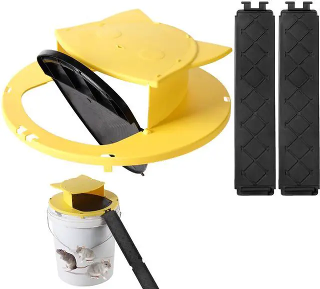 Main image of Mouse Rat Trap Bucket,5 Gallon Mouses Rat Traps Indoor for Home,Reusable Bucket Lid Rat Traps Indoor Outdoor,Mouse Catching Tool