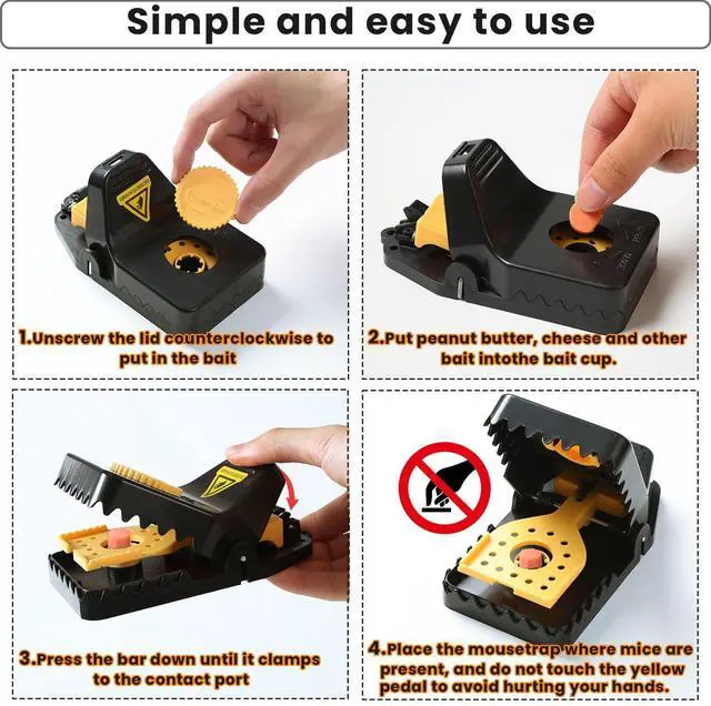 Alt view image 3 of 7 - Mouse Traps Humane