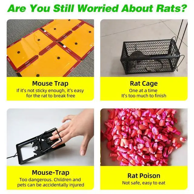Alt view image 4 of 7 - 2026 Upgraded Live Mice Traps Humane Mouse Trap Indoor for Home Live Rat Trap for Outside Chipmunk Trap Outdoor Metal Mouse Trap Box Cage Easy to Catch&Release Live Chipmunk Animal Squirrel