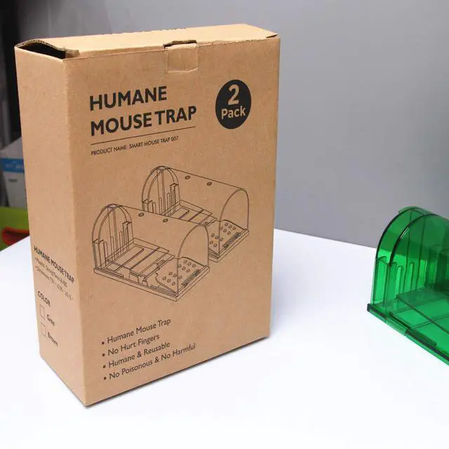 Alt view image 5 of 6 - Home and Country USA Humane Mouse Trap. Our Catch and Release Mouse Traps are Designed as a Live Mouse and Rat Trap for Those who Want to Remove mice The Right Way.