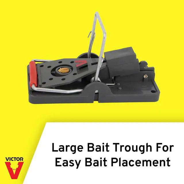 Alt view image 6 of 7 - Power-Kill Easy Set Mouse Trap - 2 Reusable Mouse Traps