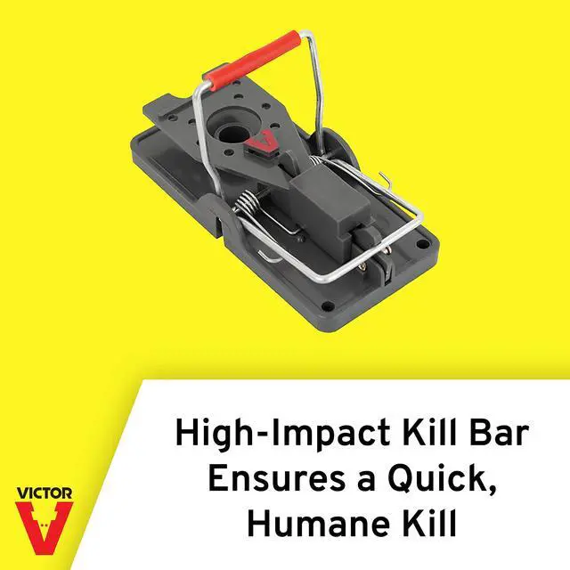Alt view image 5 of 7 - Power-Kill Easy Set Mouse Trap - 2 Reusable Mouse Traps