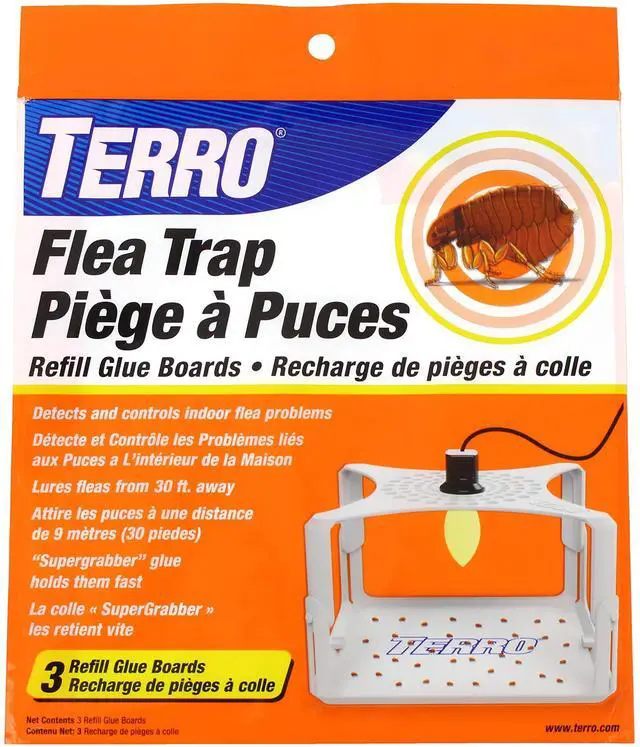 Main image of Flea Trap Refill Pack of Glue Cards for T230 Indoor Flea Trap - 3 Count (Pack of 1) - T231