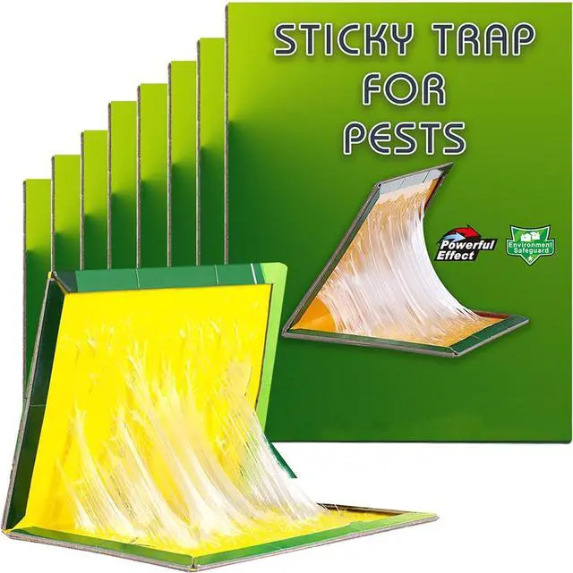 Main image of Mouse Traps,10 Pack RatTraps,Mouse Glue Board,Glue Boards Professional Strength that Work Capturing Indoor and Outdoor Rat