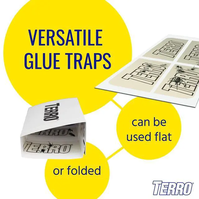 Alt view image 6 of 7 - Spider & Insect Trap, 10-Pack Sticky Glue Traps
