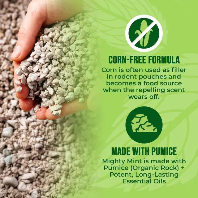 Alt view image 5 of 7 - Mouse Repellent Pouches Peppermint, Castor Oil & Cinnamon Formula Natural Indoor Deterrent for Mice and Rodents Plant-Based, Long-Lasting Protection 12 Count