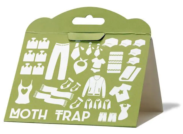 Alt view image 7 of 7 - Industrial Strength Clothes Moth Traps Safe, Non-Toxic Closet Moth Prevention for Clothes & Wool Pheromone Traps for House & Wardrobe Protection 6 Pack