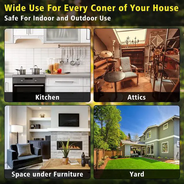 Alt view image 7 of 7 - Mouse Station with Keys Grey 12 Pack, Key Required Mouse Stations, Mice Stations, Keeps Children and Pets Safe Indoor & Outdoor