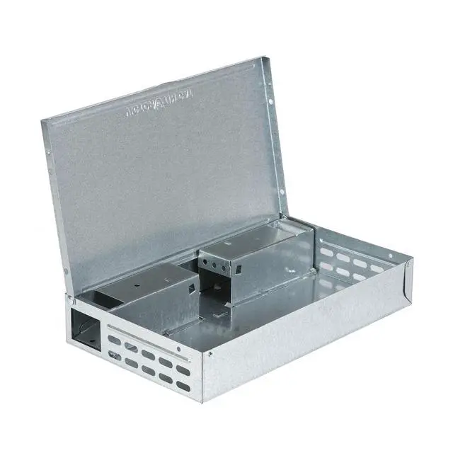 Alt view image 2 of 6 - Tin Cat Multi-Catch Live Mouse Trap - Indoor and Outdoor Humane Catch and Release Mouse Trap - M310SSR - Humanely Capture Mice