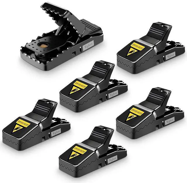 Main image of Mouse Trap, Mice Traps That Work Best Snap Traps for Small Mice and Mouse Outdoor Indoor Quick Kill and Reusable Mouse Traps 6 Pack