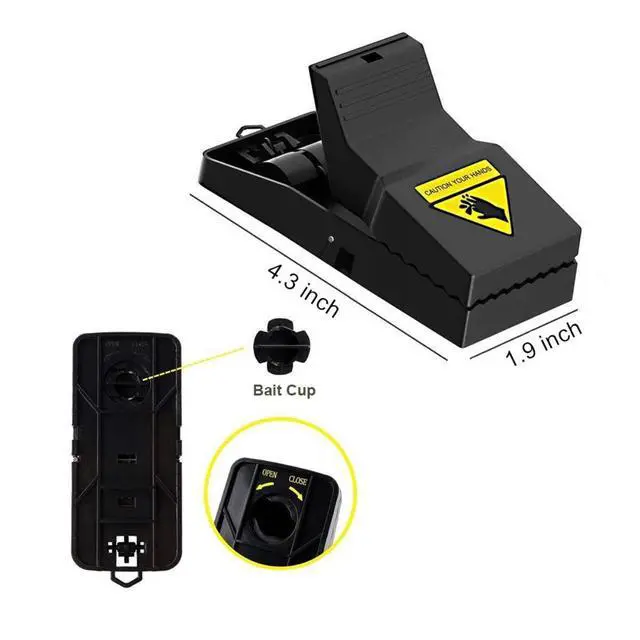 Alt view image 6 of 7 - Mouse Trap, Mice Traps That Work Best Snap Traps for Small Mice and Mouse Outdoor Indoor Quick Kill and Reusable Mouse Traps 6 Pack