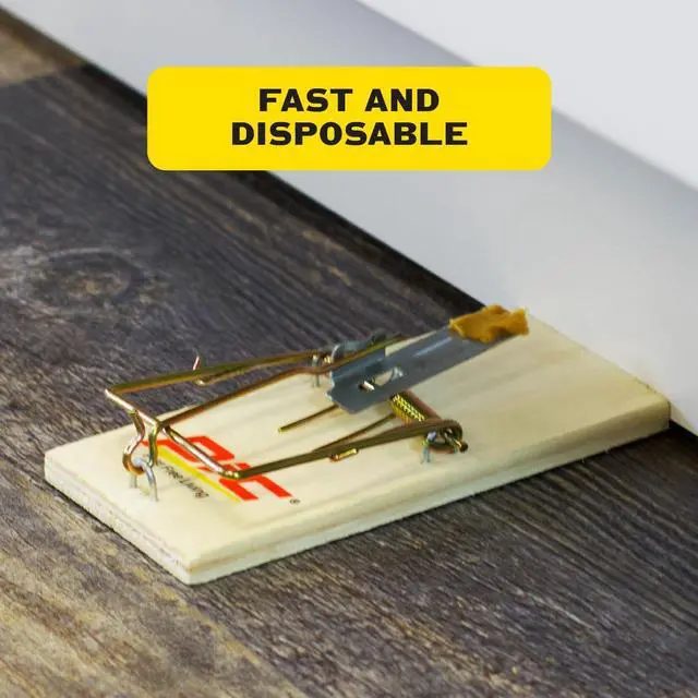 Alt view image 3 of 7 - Wood Mouse Traps, 4 Count
