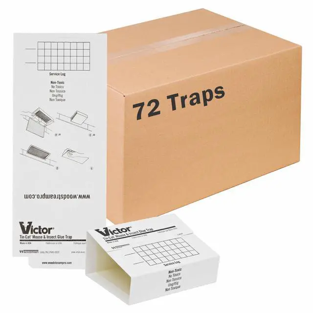 Main image of Professional Glue Boards for Insect and Rodent monitoring - 72 Glue Boards