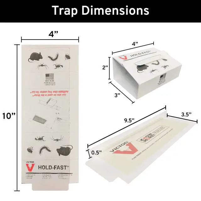 Alt view image 6 of 7 - Professional Glue Boards for Insect and Rodent monitoring - 72 Glue Boards