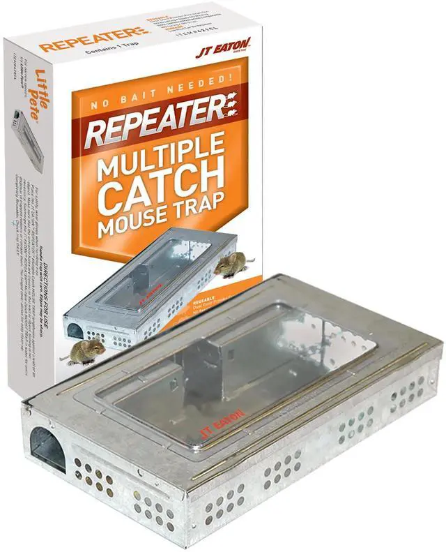 Main image of Repeater Multiple Catch Mouse Trap with Clear Inspection Window