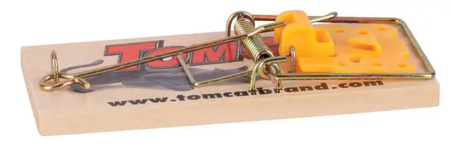 Alt view image 2 of 7 - Wooden Mouse Traps - Disposable Non-Chemical Mouse Trap for Homes, Garages and Basements, 4 Pack