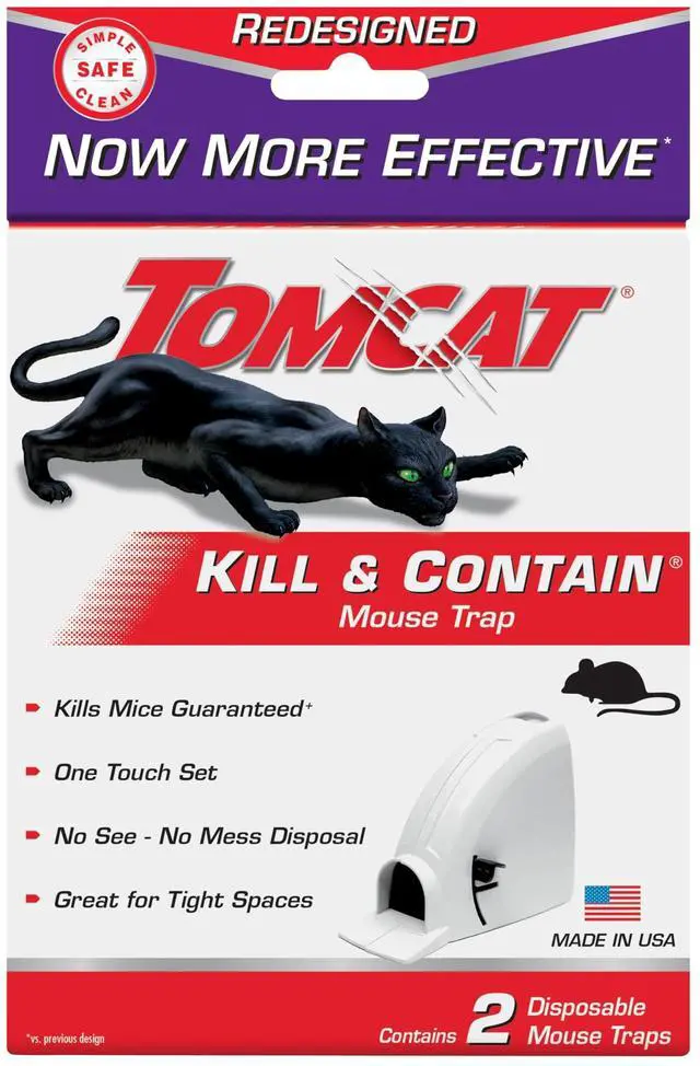 Main image of Kill & Contain Mouse Trap, Never See a Dead Rodent Again, 2 Traps