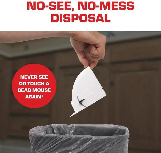Alt view image 5 of 7 - Kill & Contain Mouse Trap, Never See a Dead Rodent Again, 2 Traps