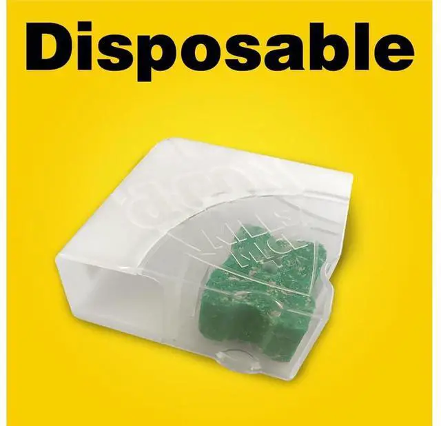 Alt view image 4 of 7 - Disposable Corner Fit Mouse Bait Station - 0.5 Oz (3 Pack)