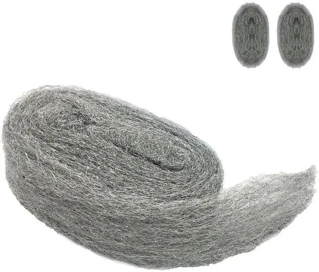 Main image of Steel Wool Mice Control, 2 Pack 3" x10 Ft Hole Filler, Gap Blocker, Barrier, Protect Against Animals in Holes, Siding, Pipeline, Vents for Garden, House, Garage