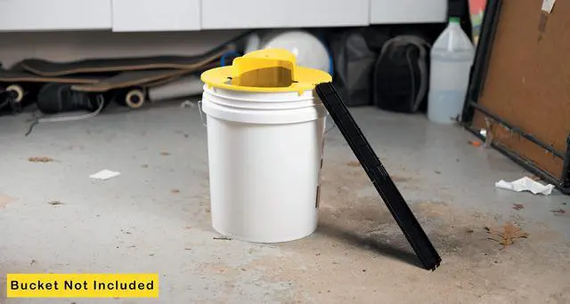 Alt view image 2 of 7 - Flip N Slide Bucket Lid Mouse Trap |2 Pack| |Multi Catch| |Made in USA | US Pat D1,039,648s