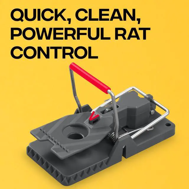 Alt view image 2 of 7 - Instant Power-Kill Easy Set Reusable Rat Trap - 2 Traps
