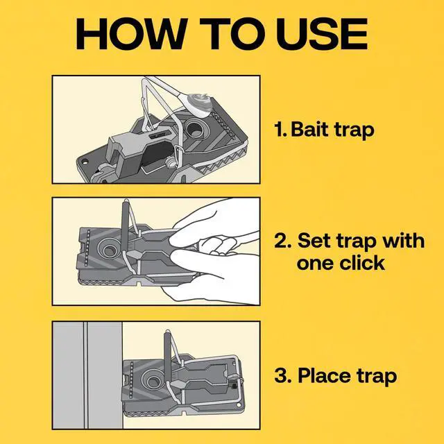 Alt view image 5 of 7 - Instant Power-Kill Easy Set Reusable Rat Trap - 2 Traps