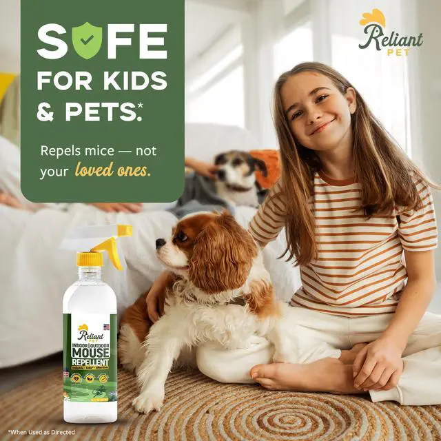 Alt view image 6 of 6 - Peppermint Oil Mouse Repellent Spray - 16oz - Plant Based Mice Deterrent for Indoor & Outdoor Use - Pest Control for Home, Car Engines, RV - Made in USA