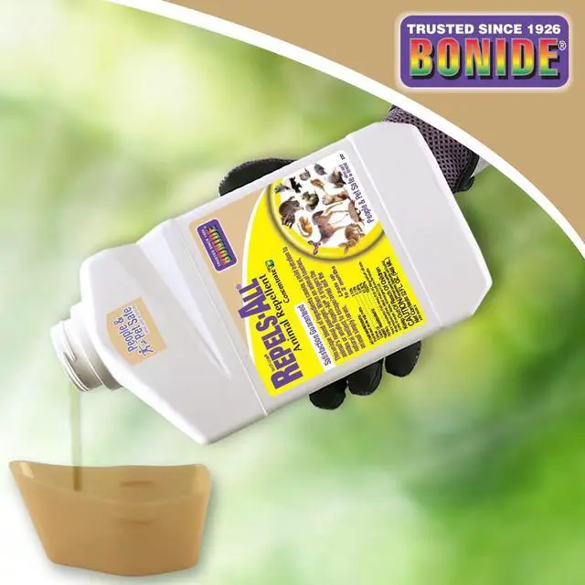 Alt view image 6 of 7 - Repels-All Animal Repellent, 32 oz Concentrate, Long Lasting Outdoor Garden Deer Repellent, People and Pet Safe