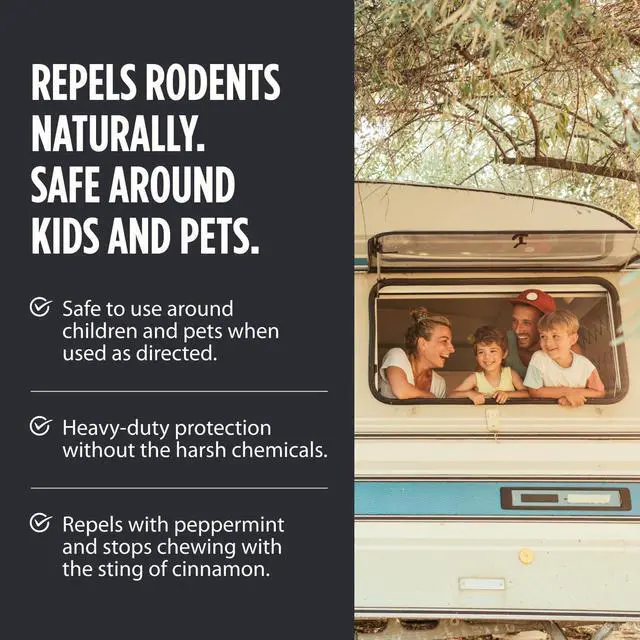 Alt view image 5 of 7 - Rodent Repellent for Car Engines, Peppermint Oil & Cinnamon Oil Rodent Repellent Spray for Cars, Trucks, RVs, ATVs, Engine Wire Protection & Interior Defense, 16 fl oz