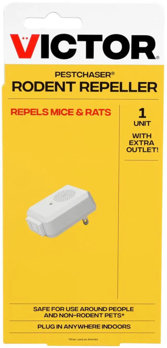 Main image of PestChaser Rodent Repellent with Nightlight & Extra Outlet - Rodent Repellent Indoor Ultrasonic - Rodent Repeller - Mouse Deterrent Plug in - Mouse Plug in Repellent for House