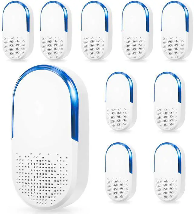 Main image of 10 Pack Ultrasonic Pest Repeller, 2026 Upgraded Ultrasonic Repeller & Insect Indoor Repeller - Family and Pets Friendly, Plug in Ultrasonic Repellent for Mouse,Rat,Roaches,Flies,Geckos,Spiders (10)